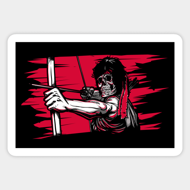 First Blood Sticker by AndreusD